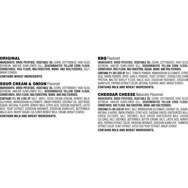 Pringles Variety Pack Potato Crisps Chips. 20.6 oz. 15 Count