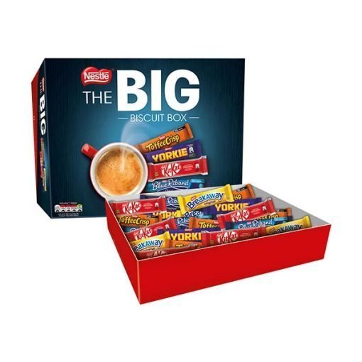 Nestle 1.4KG of Chocolate 71 x Chocolate Bars The Big Biscuit Box
