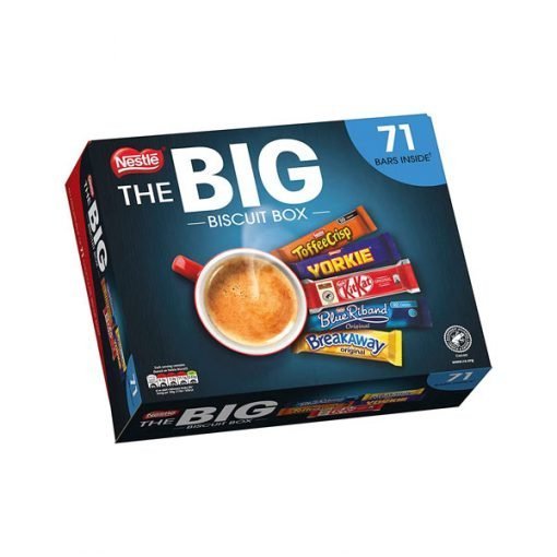 Nestle 1.4KG of Chocolate 71 x Chocolate Bars The Big Biscuit Box