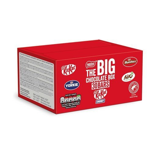 Nestlé 30x Chocolate Bars The Big Variety Box (1.3Kg)