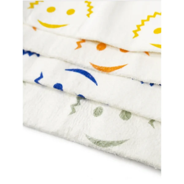 Scrub Daddy Streak-Free Dusting Cloths, Multi-Purpose for Glass, Kitchen, 4 Pack, Multicolor