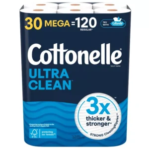 Cottonelle Ultra Clean Strong Toilet Paper