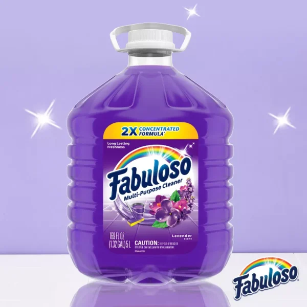 Fabuloso Lavender Scent Multi-Purpose Cleaner 2X Concentrated Formula - 169 fl oz