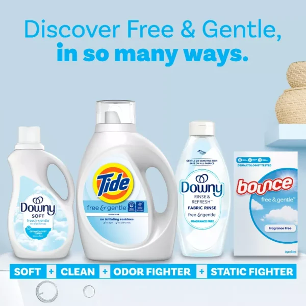 Tide Free & Gentle HE Compatible Liquid Laundry Detergent Soap