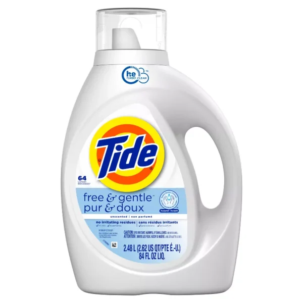 Tide Free & Gentle HE Compatible Liquid Laundry Detergent Soap