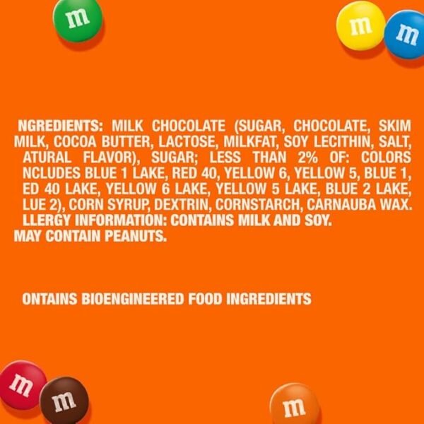 M&M'S Milk Chocolate MINIS Size Candy 1.08-Ounce Tube 24-Count