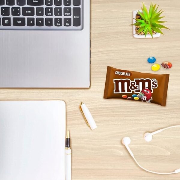 M&Ms Snack En Bolitas De Colores De Late Con Leche ( Bolsitas X 45g), Choco, 24 Unidad