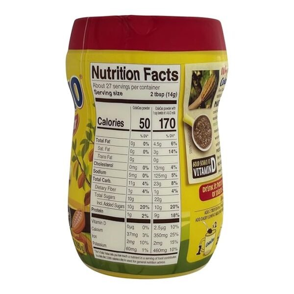 Cola Cao Mezcla de Cacao en Polvo 2 PAQUETES 13.8 oz (390 g) por unidad. Mezcla de bebida de chocolate Colacao. Colacao original España. Cacao natural sin aditivos. (2)